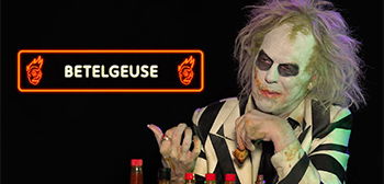 Beetlejuice Brings the Sizzle to ‘Hot Ones’