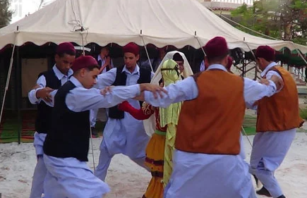 Joyful Matrouh Folklore Troupe Delights Children at El Alamein Festival