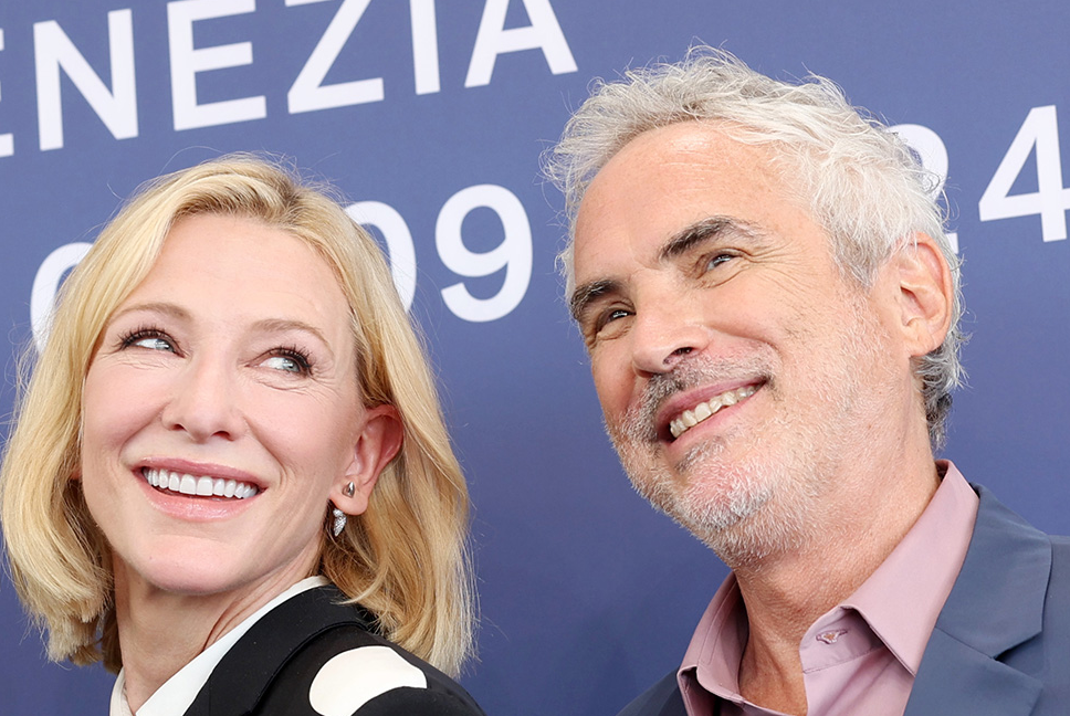 At the 81st Venice Film Festival: Alfonso Cuarón and Cate Blanchett Present the Series “Disclaimer”