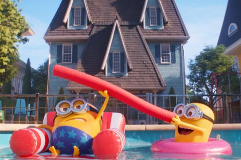 Despicable Me 4 Boosts UK-Ireland Box Office