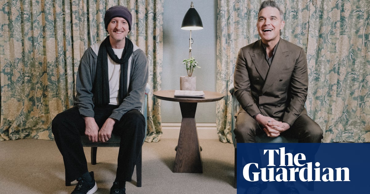 ‘Fame is a drug like LSD’: Robbie Williams on success, sexuality and his simian movie alter ego | Robbie Williams