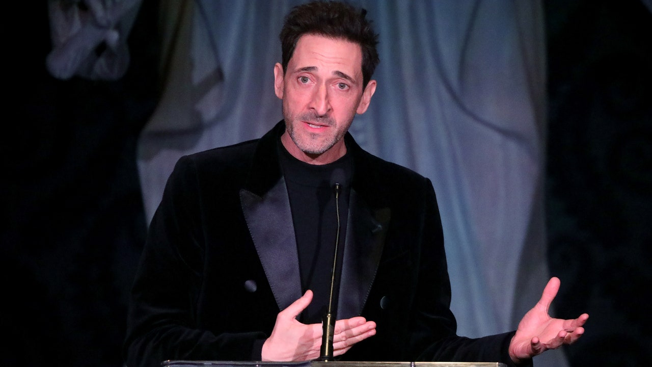 Adrien Brody Tears Up Over LA Fires at New York Film Critics Circle Awards