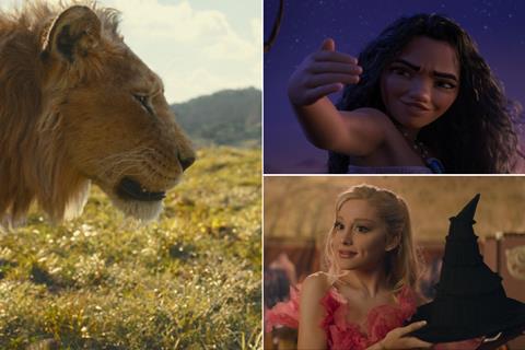 ‘Mufasa: The Lion King’ rules global box office for fourth weekend; ‘Moana 2’ nears $1bn, ‘Wicked’ nears $700m; ‘Babygirl’ makes top 10