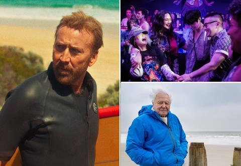 UK-Ireland box office preview: ‘The Surfer’ rides into 388 cinemas; ‘The Wedding Banquet’, Attenborough doc also out