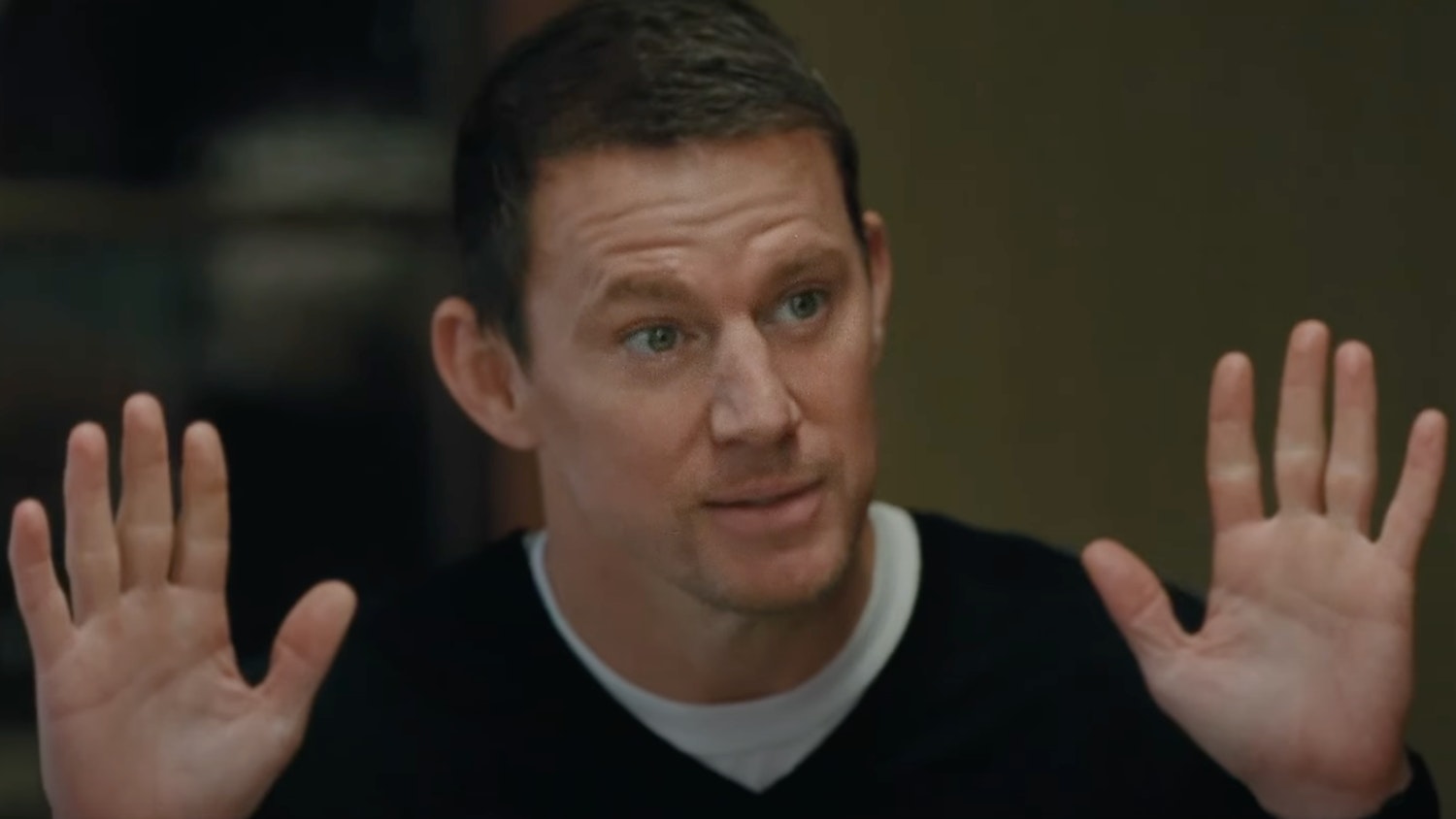 Channing Tatum Hides Out In A Toys R Us In Roofman Trailer
