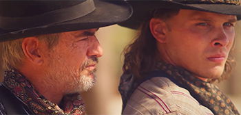Dermot Mulroney & Dom Monaghan in Western ‘Long Shadows’ Trailer