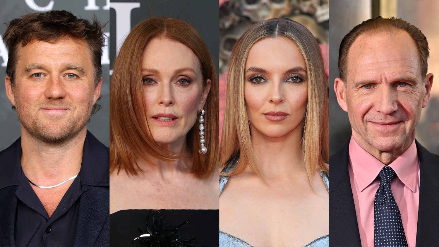 Julianne Moore, Michael Pearce, Ralph Fiennes, Jodie Comer