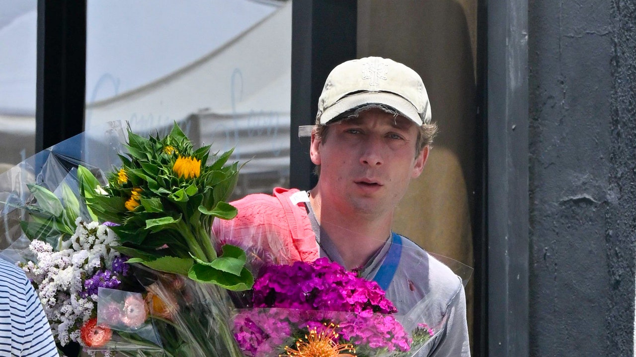 Why Is Jeremy Allen White Always Carrying Enormous Flower Bouquets?