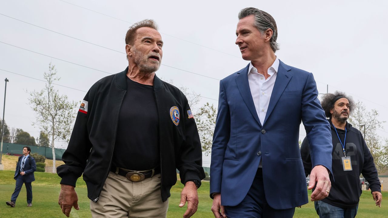 Arnold Schwarzenegger Is Ready To Take On Gavin Newsom