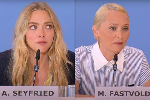 Amanda Seyfried, Mona Fastvold talk changing “male-dominated” film business with Venice Competition title ‘The Testament Of Ann Lee’