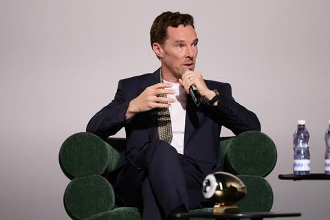 Benedict Cumberbatch on the kinds of titles his production company Sunnymarch is looking to back