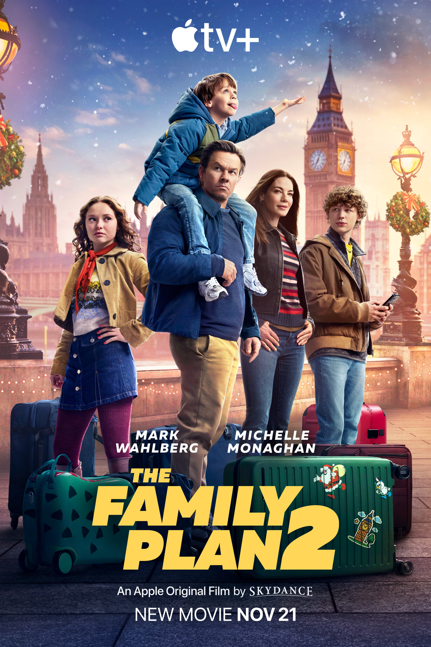 Mark Wahlberg and Kit Harington Exchange Punches In Debut ‘The Family Plan 2’ Trailer