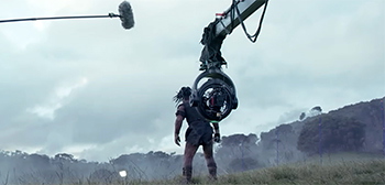 New Behind-the-Scenes Look at Making the ‘Predator: Badlands’ Movie