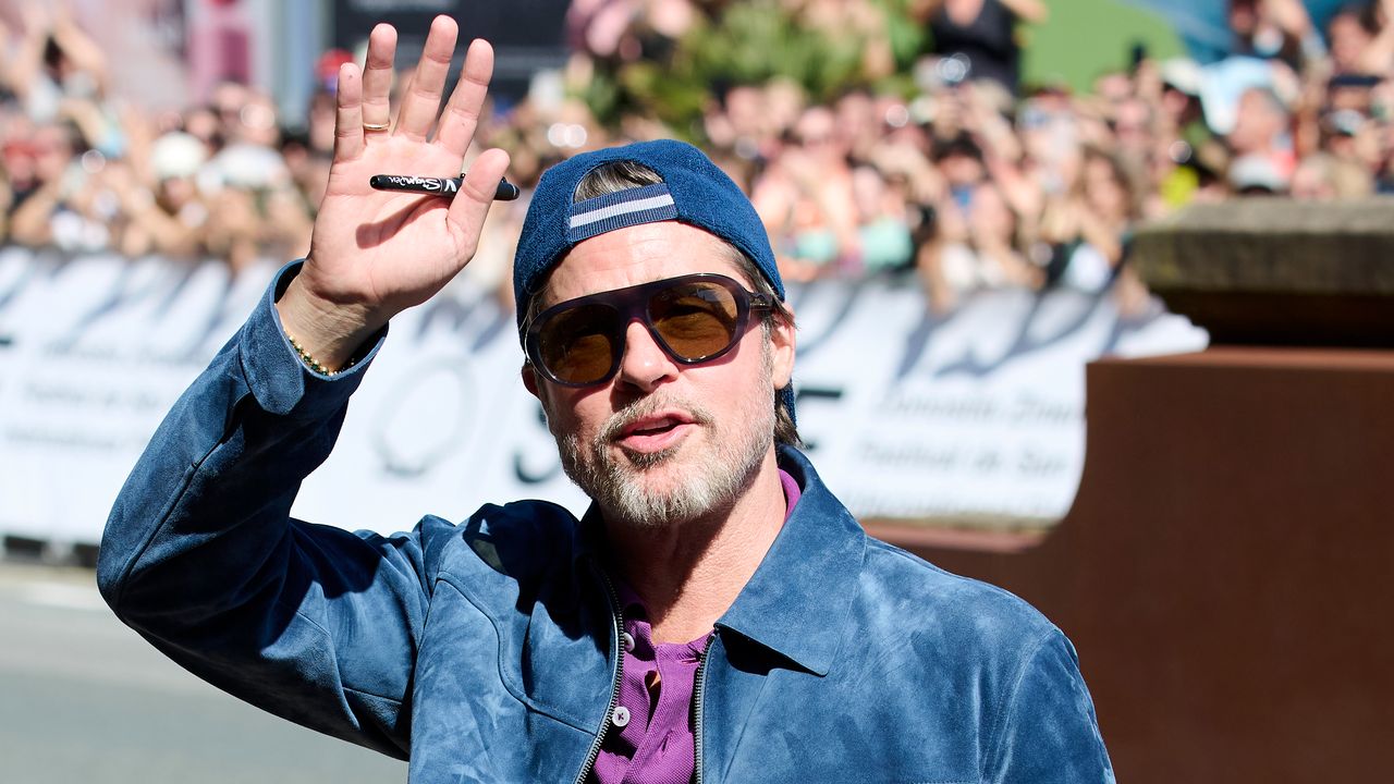 Fans Camp Out All Day For a Glimpse of Brad Pitt at the San Sebastián Film Festival Fans Camp Out All Day For a Glimpse of Brad Pitt at the San Sebastián Film Festival
