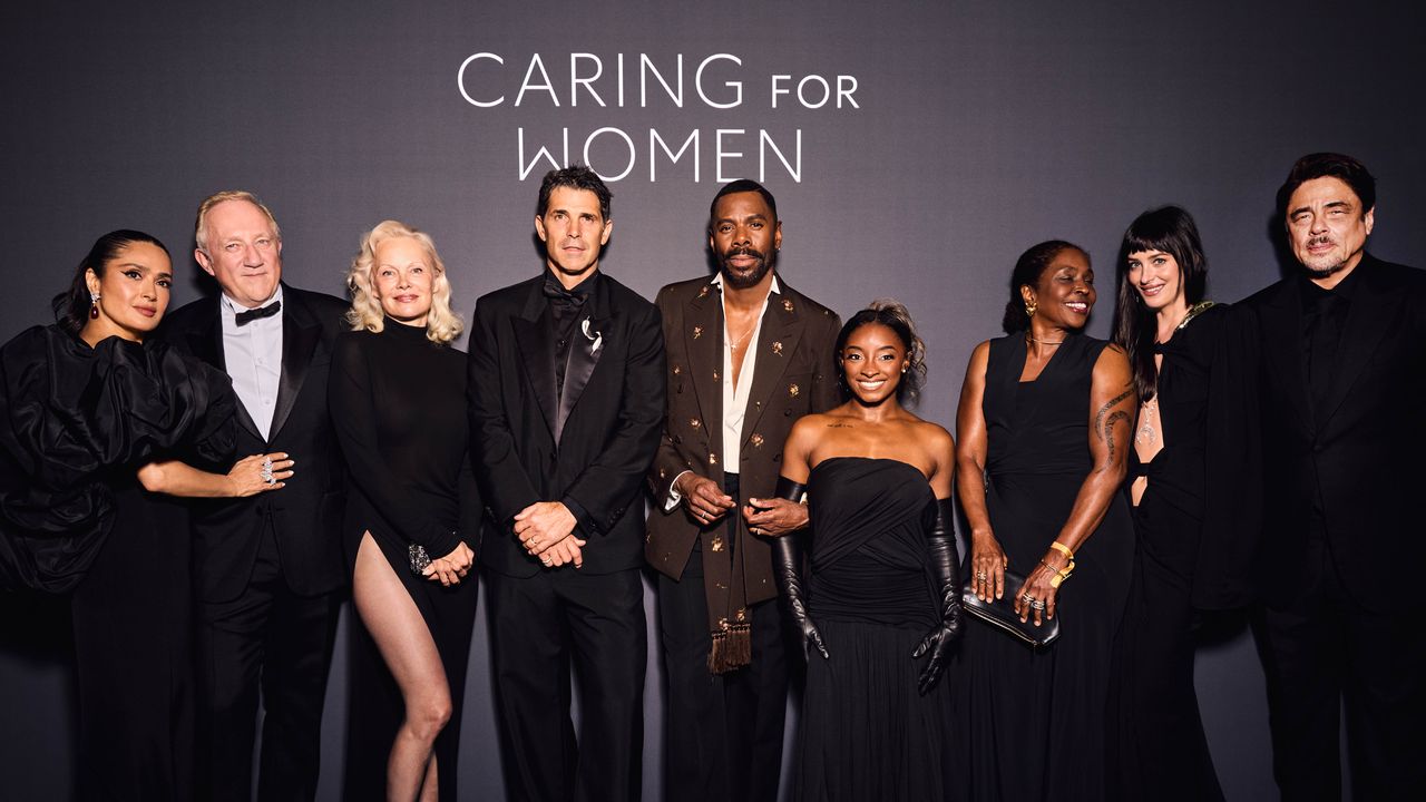 Salma Hayek Pinault, Paris Hilton, and Simone Biles Brought the Party to Kering’s Caring For Women Dinner Salma Hayek Pinault, Paris Hilton, and Simone Biles Brought the Party to Kering’s Caring For Women Dinner