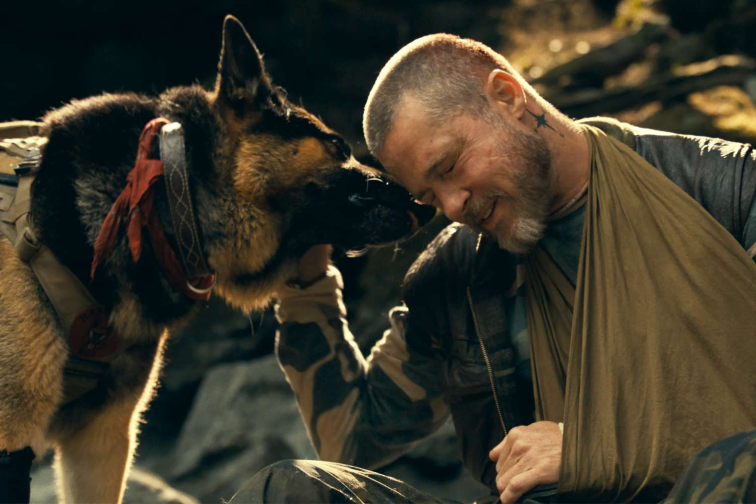 Brad Pitt on getting ‘choked up’ by ‘Heart of the Beast’ script — and working with his canine costar Brad Pitt on getting ‘choked up’ by ‘Heart of the Beast’ script — and working with his canine costar